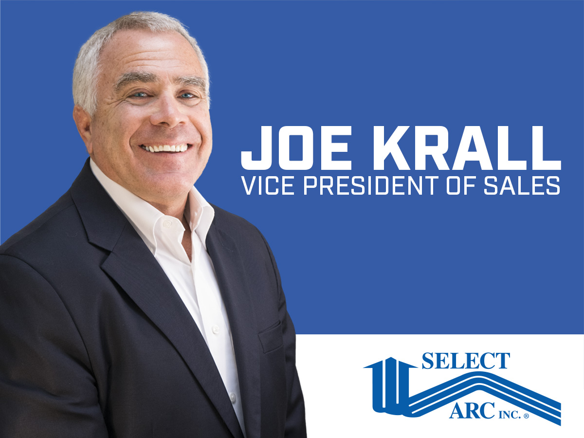 Joe Krall Select-Arc VP of Sales
